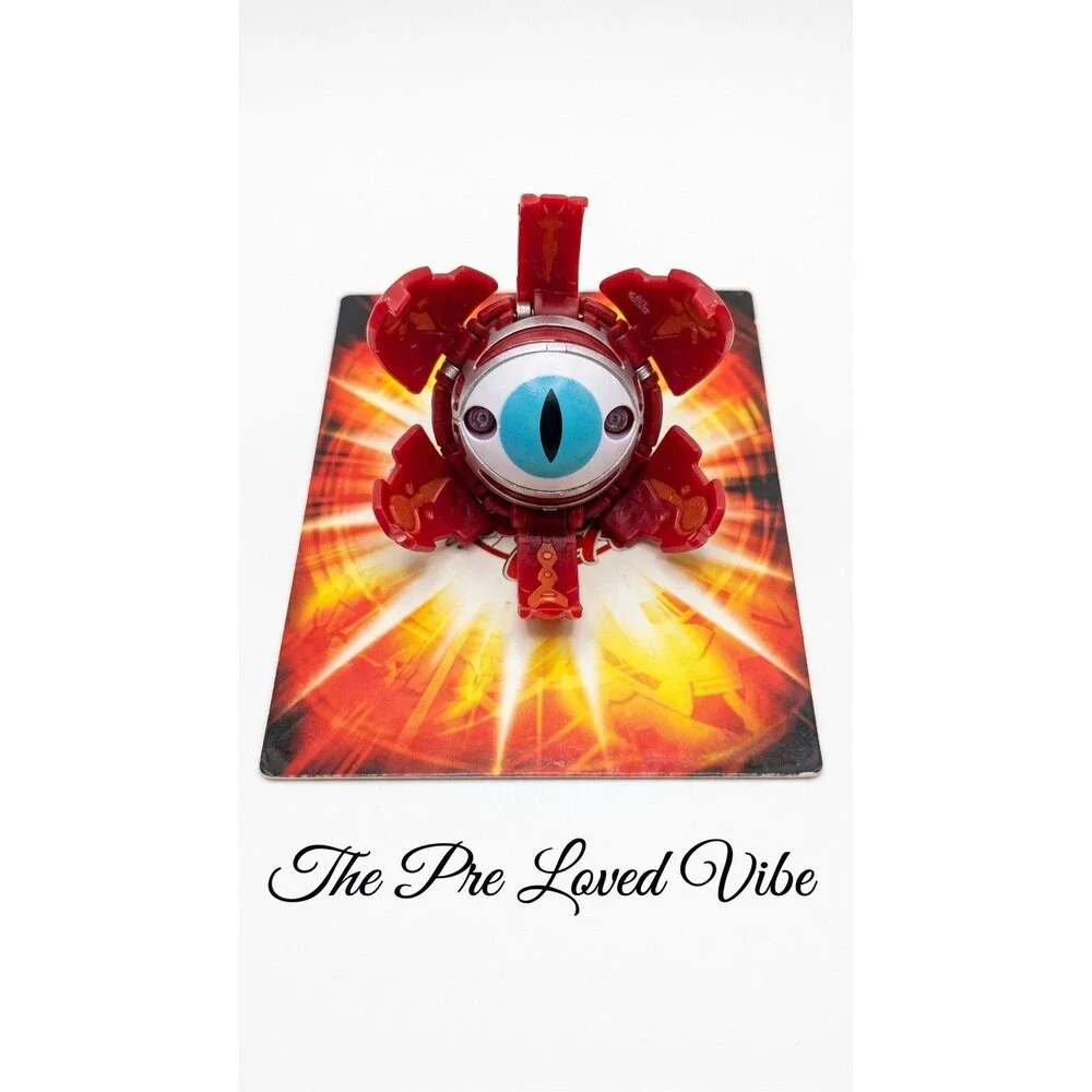 Bakugan Tentaclear B2 450g Red Pyrus Battle Brawlers